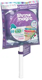 Kit creativ Make it Real - Shrink Magic Lollipop, bratari, sortiment