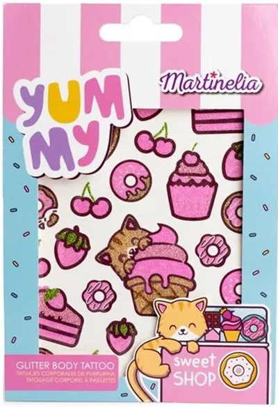 Тatuaje din brocart Martinelia Yum My - 12 buc