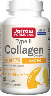 Collagen Complex Type II, 1000 mg, 60 capsule, Jarrow Formulas