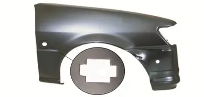 Aripa fata dreapta cu locas semnalizator FORD FIESTA 3 III intre 1994-1995