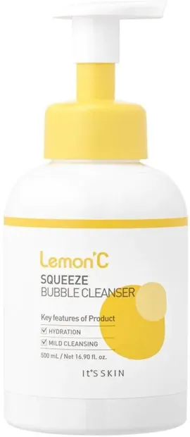 It's Skin Lemon C Spumă de curățare a feței, 500 ml
