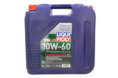 Ulei motor LIQUI MOLY Synthoil Race Tech GT1 10W60 20L