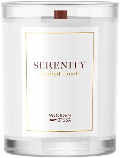 Wooden Spoon Lumânare parfumată Serenity, 100 g