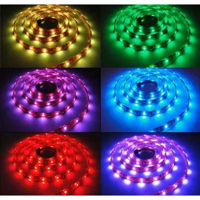 Banda Led Rgb 14.4w/m, 12v Dc, Smd5050, 60led/m, Ip65