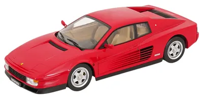 Model de colecție KK Scale Automobile contemporane - Ferrari Testarossa Interieur creme 1986 red