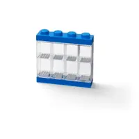 Cutie depozitare 8 minifigurine LEGO®, albastru