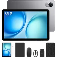 Tableta Doogee Tab G5 VIP, 4G SIM, Wi-Fi, 10.1-inch 120Hz IPS, Octa-Core, 128GB, Camera 8MP + 5MP, GPS, Stereo, Android 16, Gray