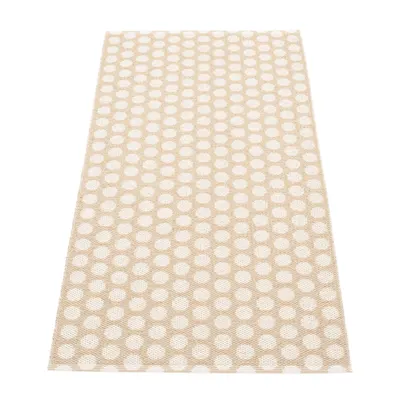 Covor tip traversă pentru interior și exterior bej/crem 70x150 cm Noa Beige Vanilla – Pappelina