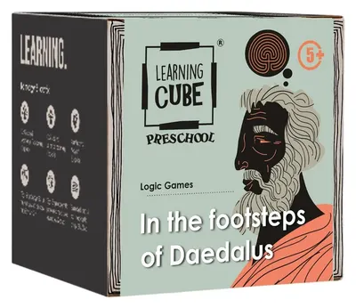 Joc educațional de masă Learning Cubes: In The Footsteps Of Daedalus (Limba engleză)