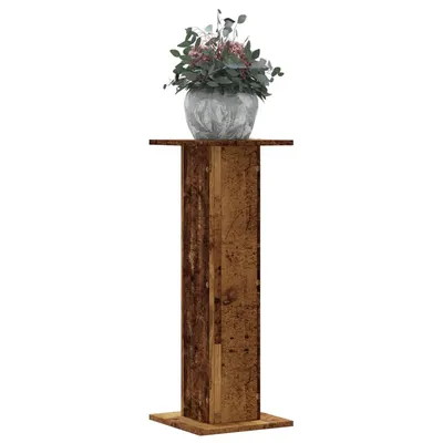 Gossi suporturi de plante 2 buc. lemn vechi 30x30x80cm lemn prelucrat