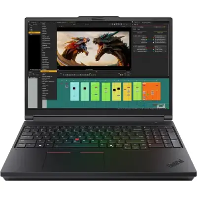 Laptop Lenovo ThinkPad P16 Gen 3 (Procesor Intel® Core™ Ultra 7 265HX (30M Cache, up to 5.30 GHz), 16inch WUXGA IPS, 64GB, 1TB SSD, nVidia RTX PRO 2000 Blackwell @8GB, Win 11 Pro, Negru)