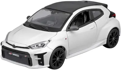 Mașină Maisto Special Edition - 2021 Toyota GR Yaris, 1:24, alb