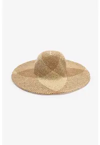 Palarie cu model uni - Bej/Maro camel