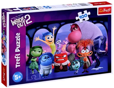 Puzzle Trefl cu 100 de piese - Inside Out 2