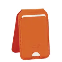 Port card portocaliu cu blocare RFID, Suport ajustabil si Oglinda