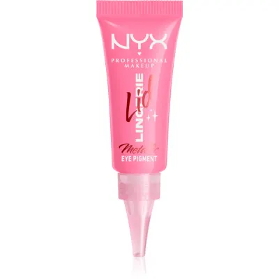 NYX Professional Makeup Lid Lingerie fard de pleoape cremos culoare 08 Push-Up Pink 6 ml