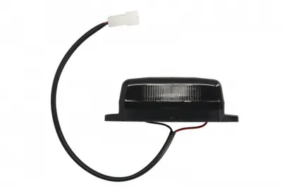 Lumina numar inmatriculare (culoare: alb, culoare sticla: transparent, lungime cablu: 300mm)