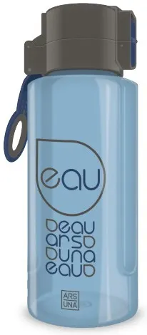 Sticlă de apă Ars Una - Albastru deschis, 650 ml