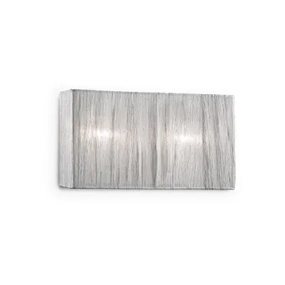 Aplica Missouri, 2 becuri, dulie E14, L:315 mm, H:170 mm, Argintie