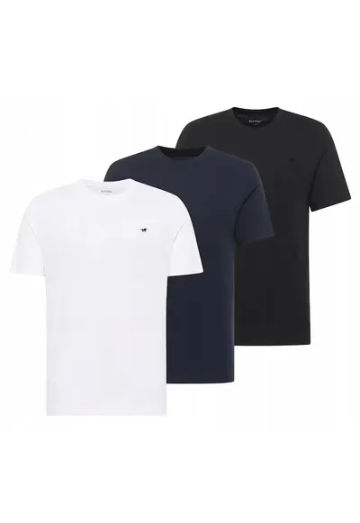 Set 3 Tricou Barbati - Alex - XL INTL - Multicolor - Bumbac - Design Clasic Casual - Ideal Pentru Uz Zilnic - Material Premium Confortabil - Maneca Scurta - Croiala Regular Fit