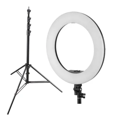 Ring-light 60W Bicolor (3200K- 5600K) cu stativ - Default Title