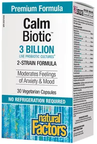 Calm Biotic, 30 capsule, Natural Factors