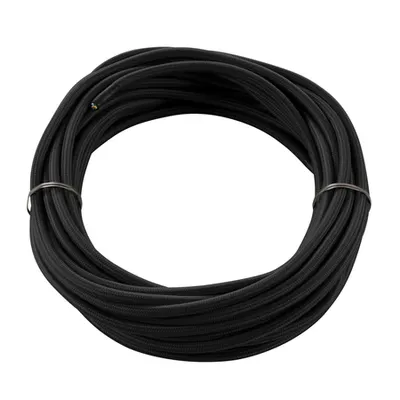 PVC cu linie cu 3 tesatura Manta poli, 10m, negru