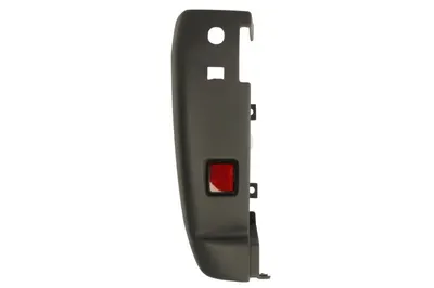 Flaps bara protectie Spate Stanga cu reflector, gri, TUV potrivit CITROEN JUMPER I, JUMPER II; FIAT DUCATO; PEUGEOT BOXER 2006-2014
