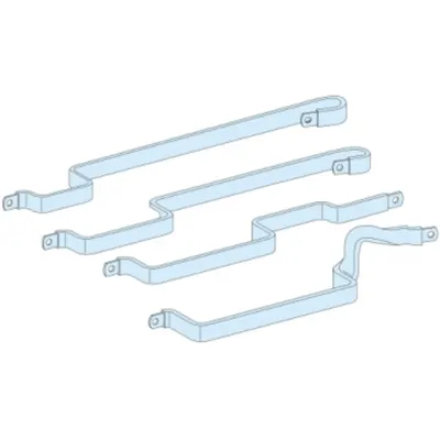 Set de 4 conexiuni, 200A, pentru conectarea barei de distributie Linergy BS la sursa de alimentare Linergy FM