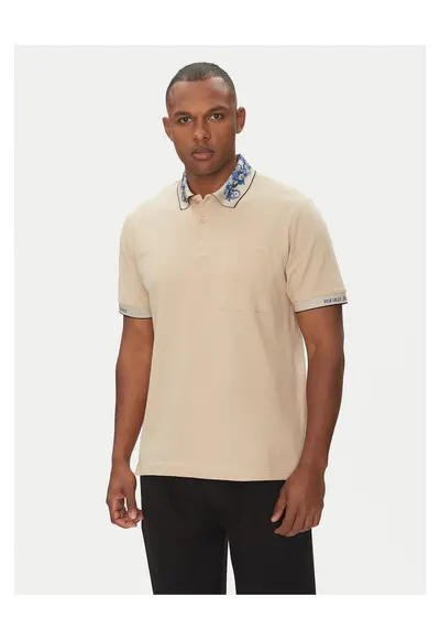 Tricou barbati bej - 100% bumbac