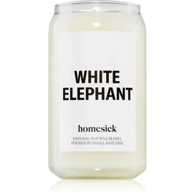 homesick White Elephant lumânare parfumată 390 g