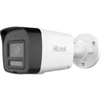Camera IP Hikvision HiLook IPC-B180HAP-LUF/SL, 8MP, dual light 30m, slot card, microfon, difuzor, sirena, stroboscop, PoE, IP67