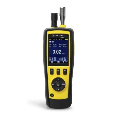 Contor particule pentru detectarea calitatii aerului TROTEC PC220, Data logger pentru 5000 valori, Display LCD, 6 Canale