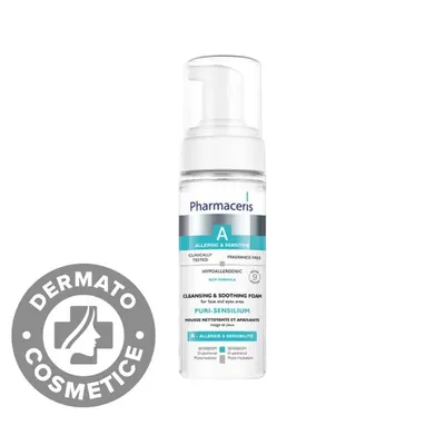 Spuma de curatare ten sensibil & ochi Puri-Sensilium A, 150ml, Pharmaceris