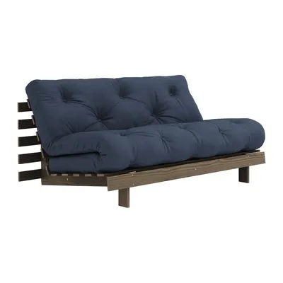 Canapea albastru-închis extensibilă 160 cm Roots – Karup Design