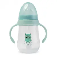 Biberon cu 2 Manere, 240ml - Verde