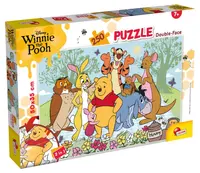 Puzzle dublu față Lisciani pentru colorat de 250 piese - Winnie the Pooh