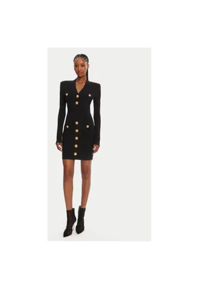 Rochie Dama - 305313836 - Viscoza - Poliester - Negru - Negru