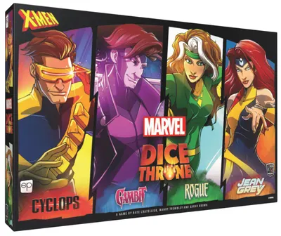 Joc de societate Marvel Dice Throne: X-Men Box 2 (Cyclops, Gambit, Rogue, Jean Grey) - Familial