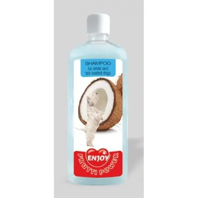 Sampon pentru caini Enjoy Frutty White Coconut 300 ml