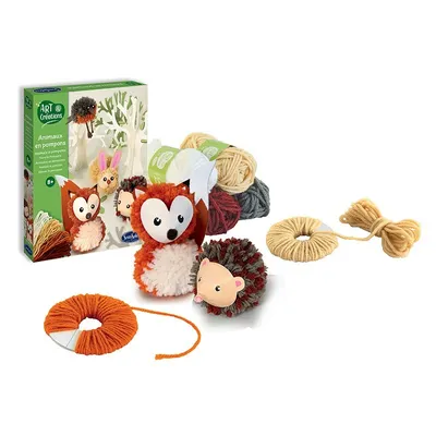Set creativ - Animale cu pompoane
