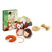 Set creativ - Animale cu pompoane