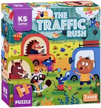 Puzzle KS Games din 12 piese- Trafic intens