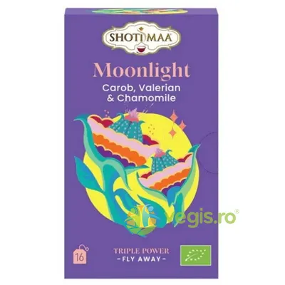 Ceai cu Valeriana, Carob si Musetel Fly Away-Moonlight Ecologic/Bio 16dz