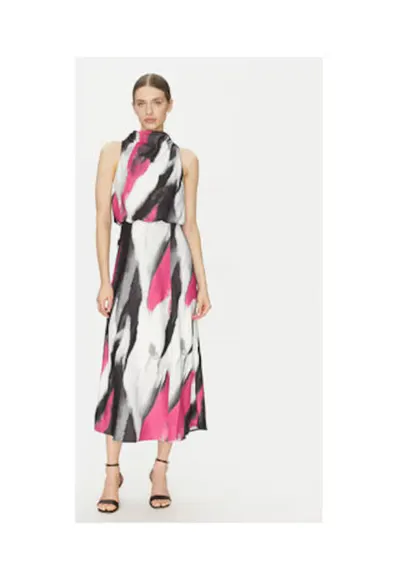 Rochie P4JBNZ22 JYT - 100% poliester - Multicolor