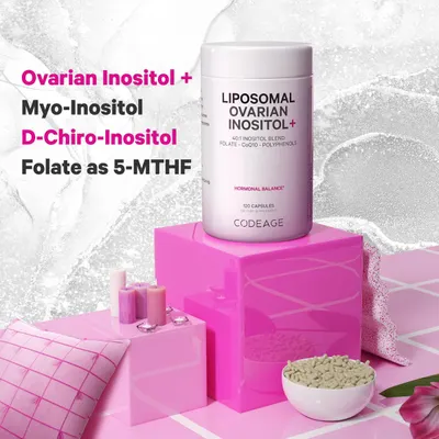 Gnc Codeage Liposomal Ovarian Inositol + 120compr 585130