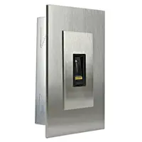 Set încastrat pt. scanner de amprente IN, din oţel inoxidabi