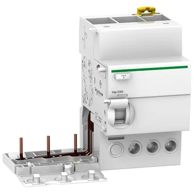 Vigi Ic60 - Bloc Suplimentar Protectie Diferentiala - 3P - 25A - 30Ma - Tip A