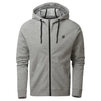 Trainingsjacke Modulus Hoodie Fitness/Gym Herren Ash Grey Atmungsaktiv DARE 2B