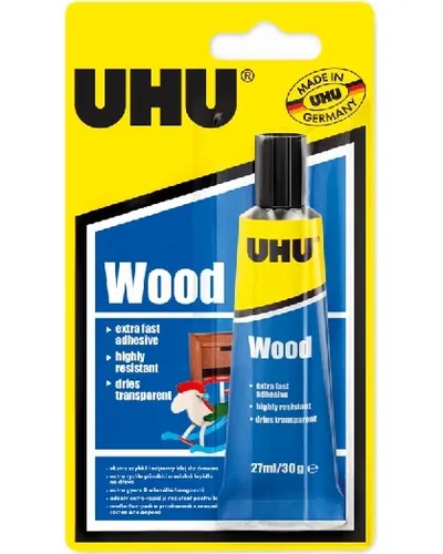 Adeziv pentru lemn cu uscare rapidă UHU - 30 g